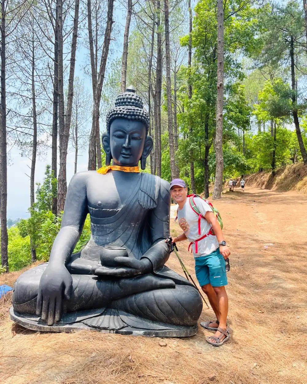 Yogi Rajan, yoga teacher and licensed trekking guide in Nepal
