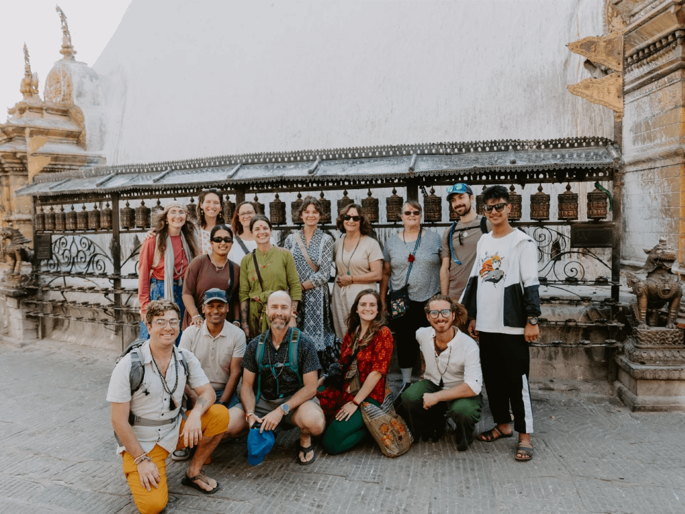 Private group yoga retreat at Niru Yoga Homestay in Nepal