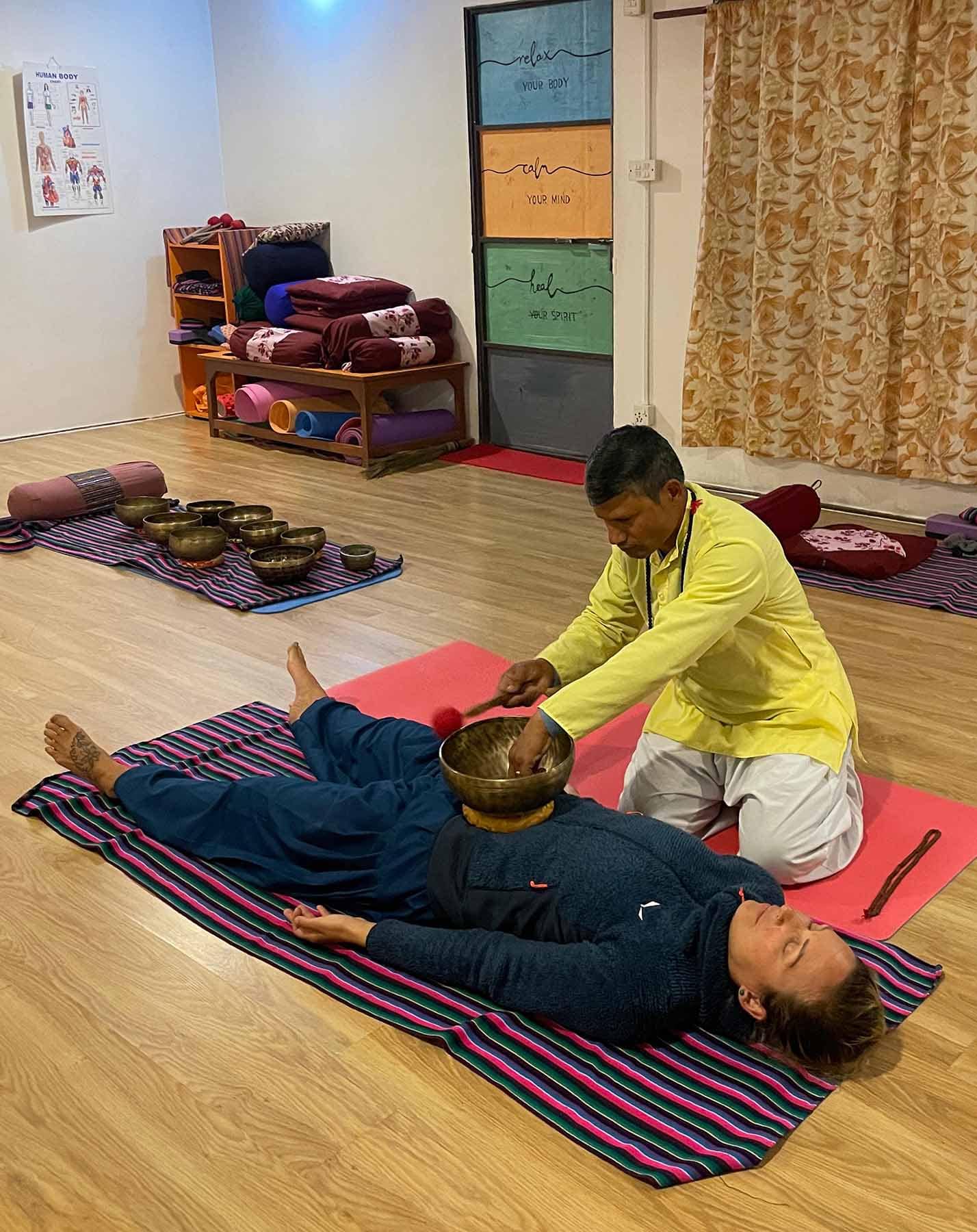 Prana Shakti Yoga Course, Sound Healing at Niru Yoga Homestay Bhaktapur