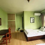 Cozy and clean homestay room with private bathroom at Niru Yoga Homestay, Nagarkot Nepal