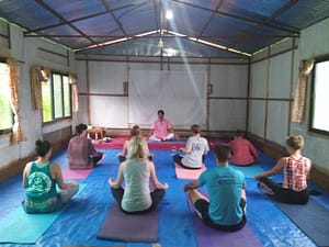 Niru Yoga Homestay old yoga hall