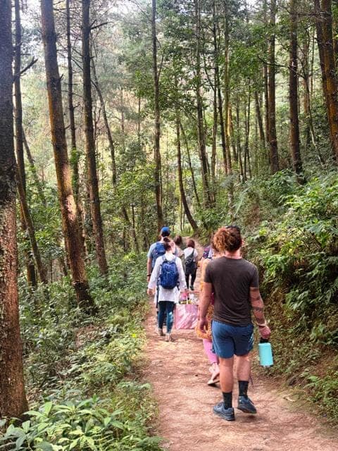 yoga trekking in Nepal