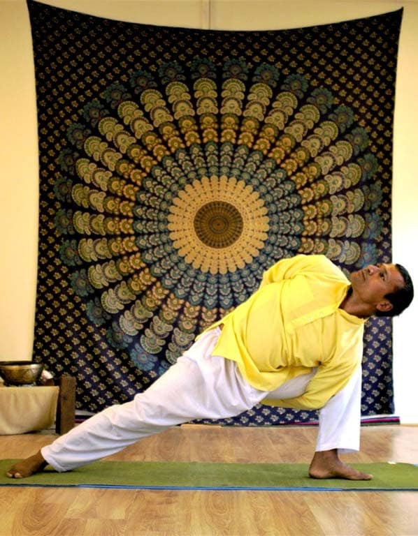 Yogi Rajan Yoga pose