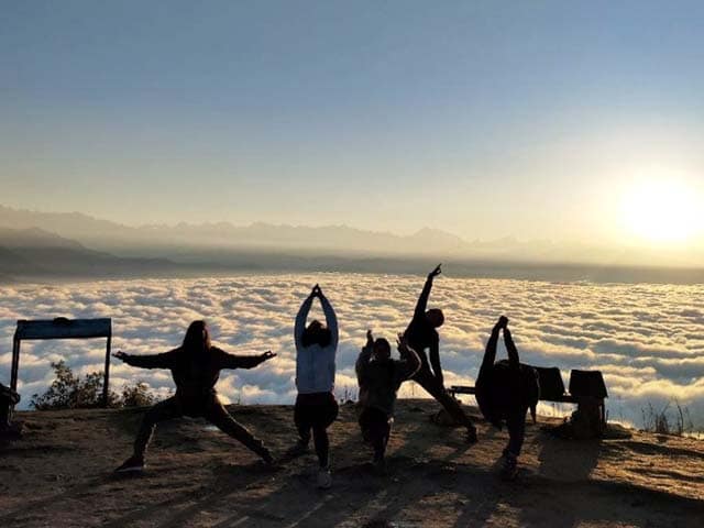 Niru Yoga homestay with hiking, meditation retreat hiking in Nagarkot.