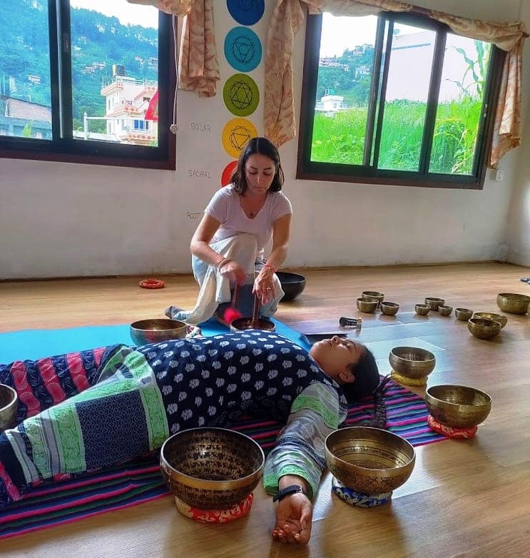 Sound Healing at Niru Yoga Homestay Retreat in Nagarkot, Nepal