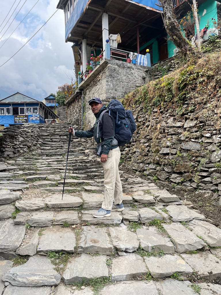 yoga trekking in Nepal