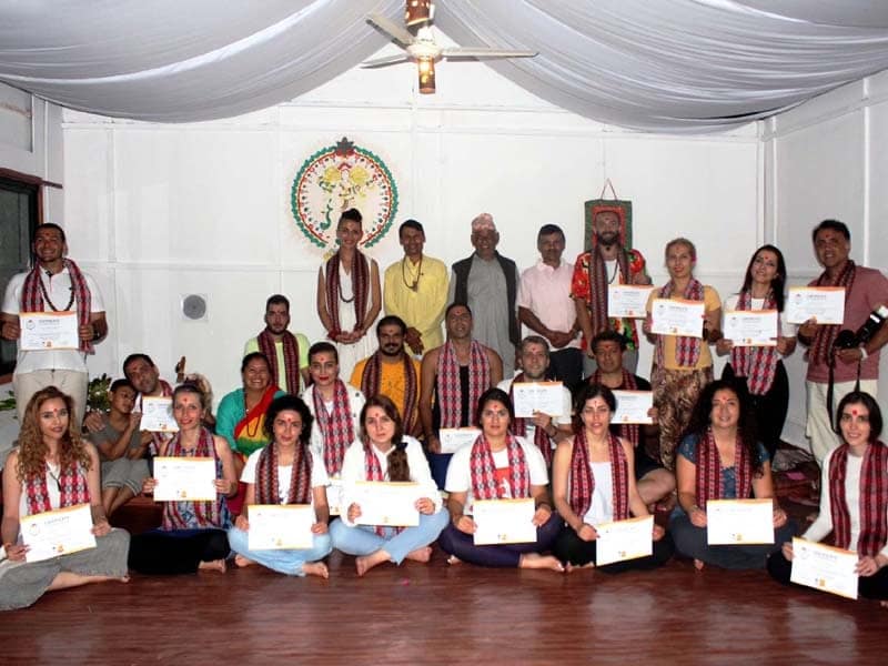 Best yoga teacher training in Nepal