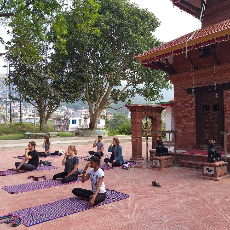 yoga trekking in Nepal